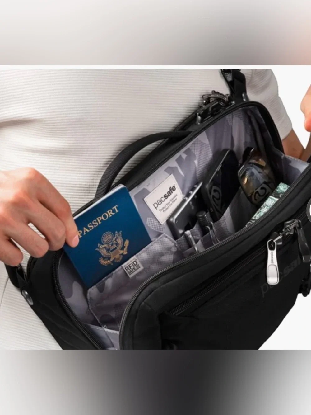Pacsafe EXP Sling Bag- Anti-theft